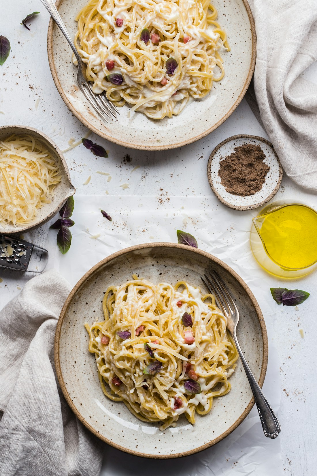 A plate of Italian pasta — illustrative photograph